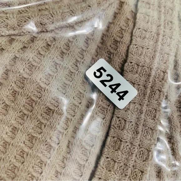 Free People We The Free Coraline Slouchy Knit Pullover Blush Pink Medium - Picture 9 of 9